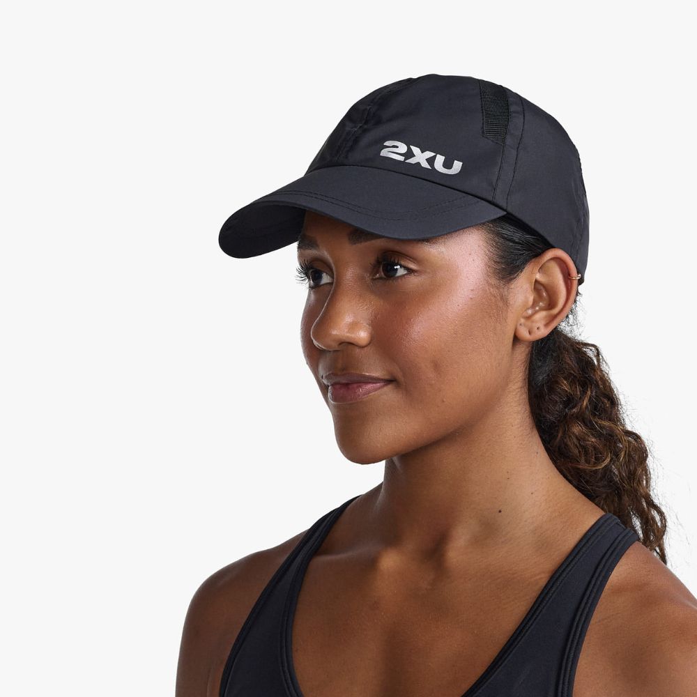 2XU Run Cap - Black