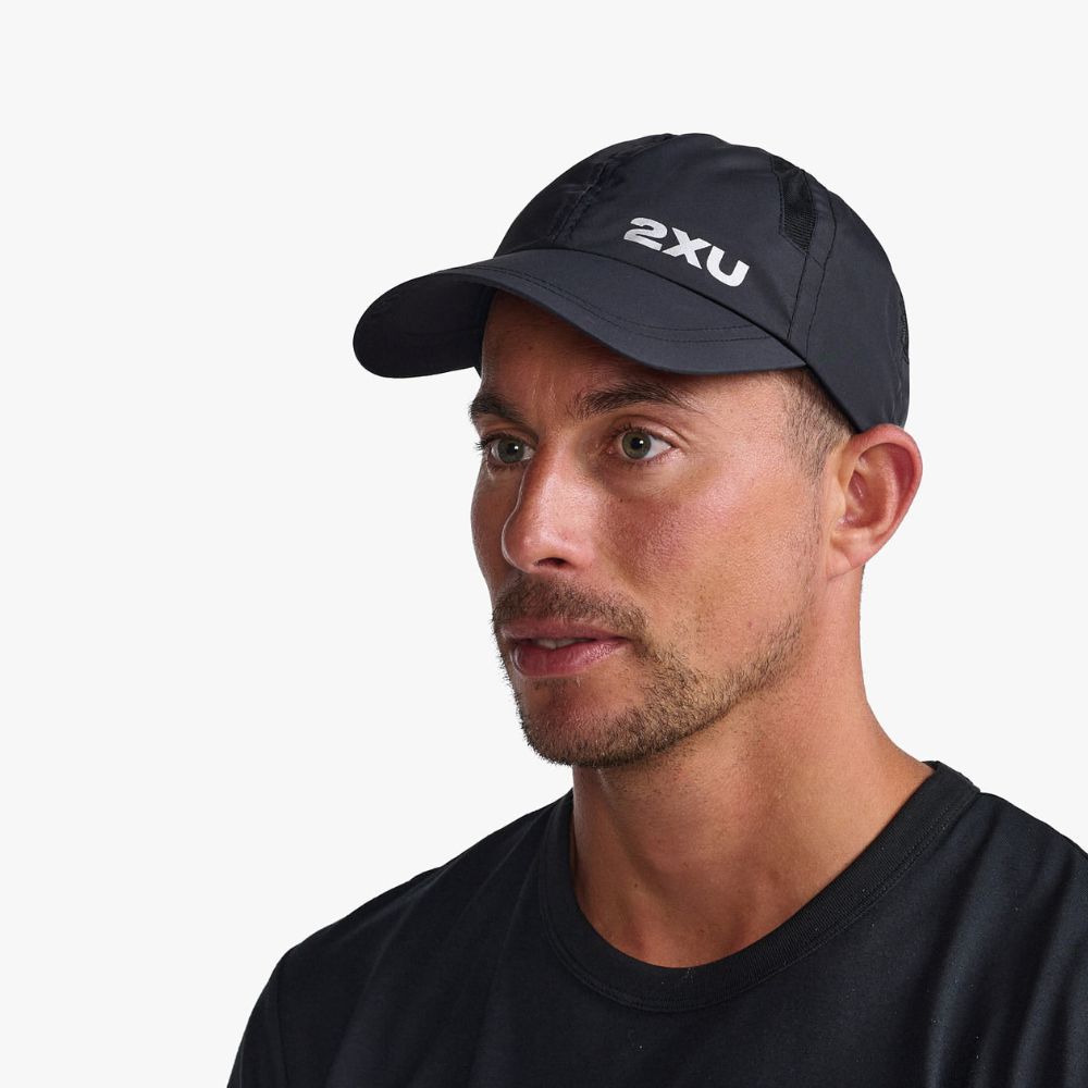 2XU Run Cap - Black