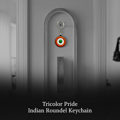 3D Indian Air Force Roundel Pro Keychain
