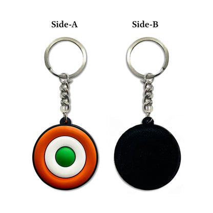 3D Indian Air Force Roundel Keychain