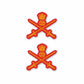 Mini Indian Army Logo Stickers