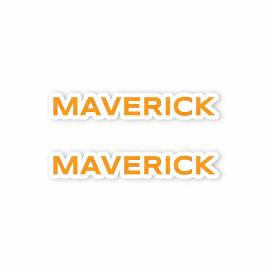 Mini Maverick Stickers Orange