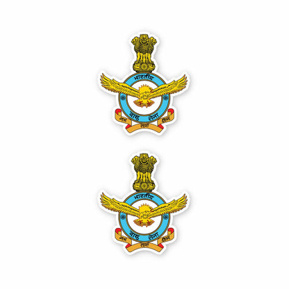 Mini Indian Air Force Logo Stickers