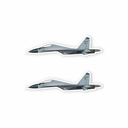 Micro Sukhoi Stickers (Pack of 2) - Mini Military Series