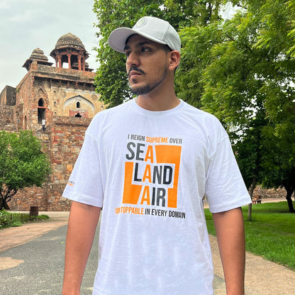 Sea Air Land Oversized T-Shirt
