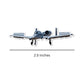 Mini A-10 Thunderbolt Sticker (Pack of 2) - Mini Military Stickers