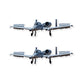 Mini A-10 Thunderbolt Sticker (Pack of 2) - Mini Military Stickers