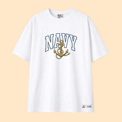 Navy Anchor T-Shirt - Indian Navy | Tactical Naval Essential