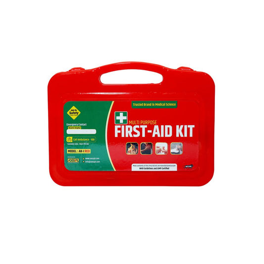 AOSSPL AK-I First Aid Kit - Red