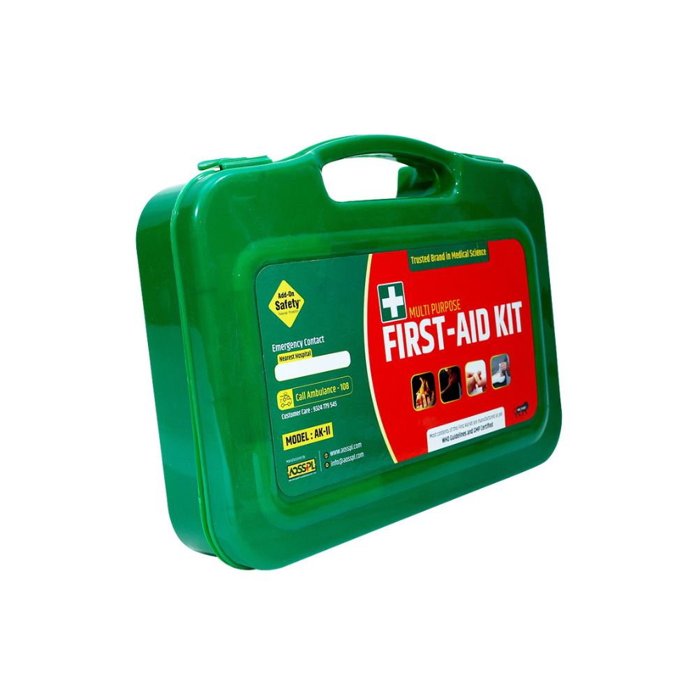 AOSSPL AK-II First Aid Kit - Green