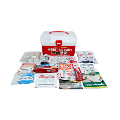 AOSSPL BUDDY First Aid Kit - Red