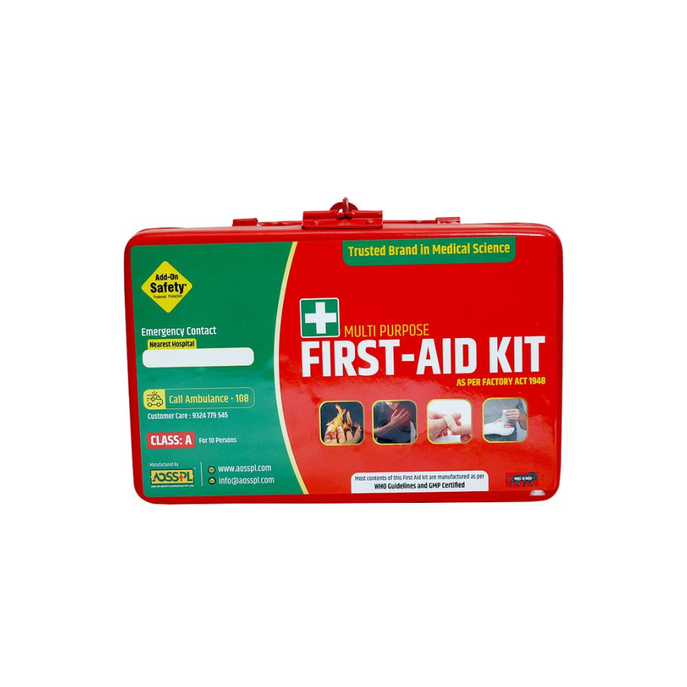 AOSSPL CLASS A First Aid Kit - Red