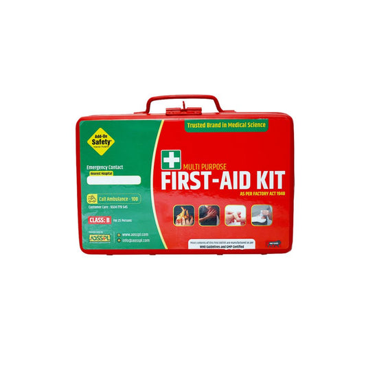 AOSSPL CLASS B First Aid Kit - Red