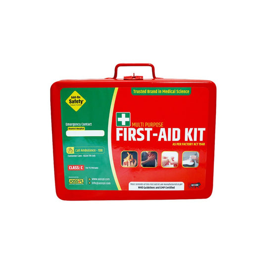 AOSSPL CLASS C First Aid Kit - Red