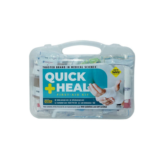 AOSSPL QUICK HEAL First Aid Kit - Clear