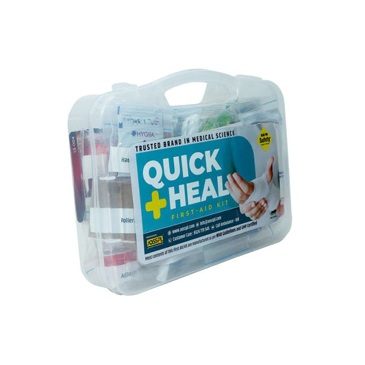 AOSSPL QUICK HEAL First Aid Kit - Clear