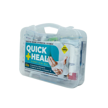 AOSSPL QUICK HEAL First Aid Kit - Clear