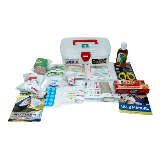 AOSSPL TRAVEL BUDDY First Aid Kit - Clear