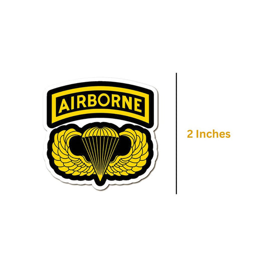 Airborne Logo Mini Fridge Magnet