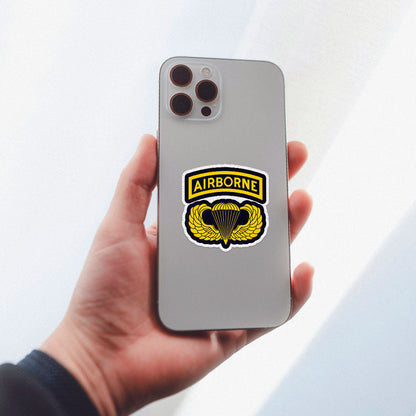Airborne Logo Sticker