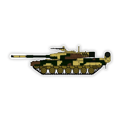 Arjun MBT MK 1A Battle Tank Sticker