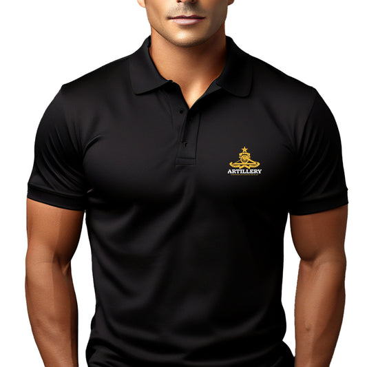 Artillery Polo Black T-shirt