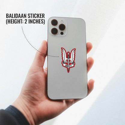 Mini Balidaan Logo Stickers (Pack of 2) - Mini Military Series