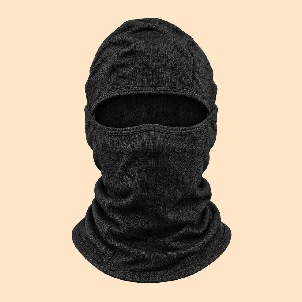 Black Full Face Mask | Military Style Balaclava | DeltaTac