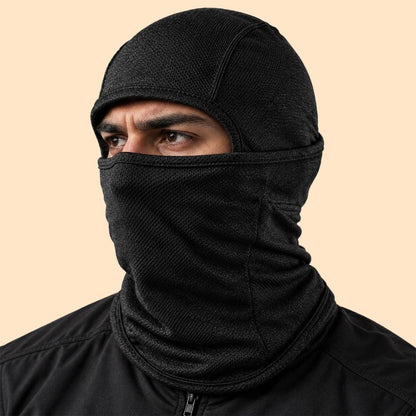 Black Full Face Mask | Military Style Balaclava | DeltaTac