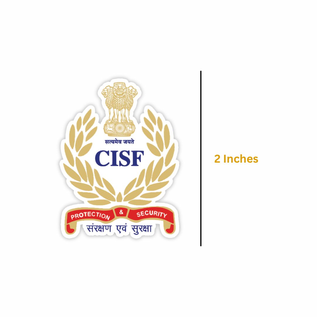 CISF Logo Sticker