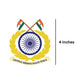 CRPF Logo Sticker (Pack of 2) - Mini Military Series