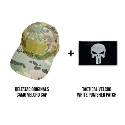 DT USA Multicam Velcro Cap and Patch Combo
