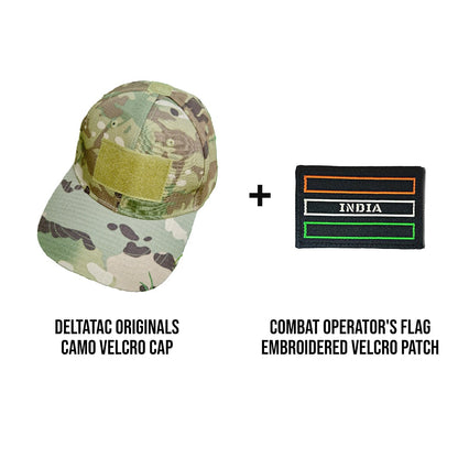 DT USA Multicam Velcro Cap and Patch Combo