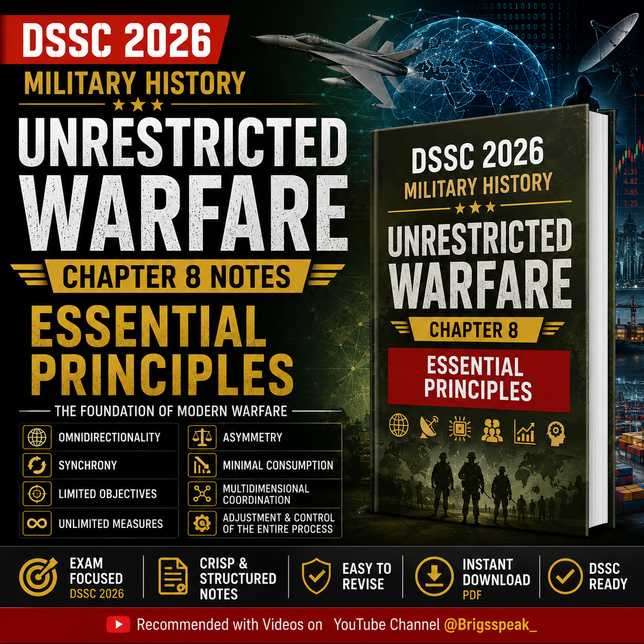 Unrestricted Warfare Chapter 8 Notes – Essential Principles | DSSC 2026