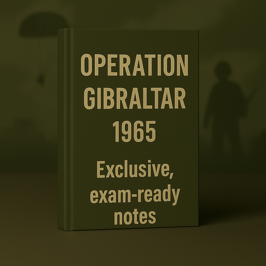 Operation Gibraltar E book - Notes