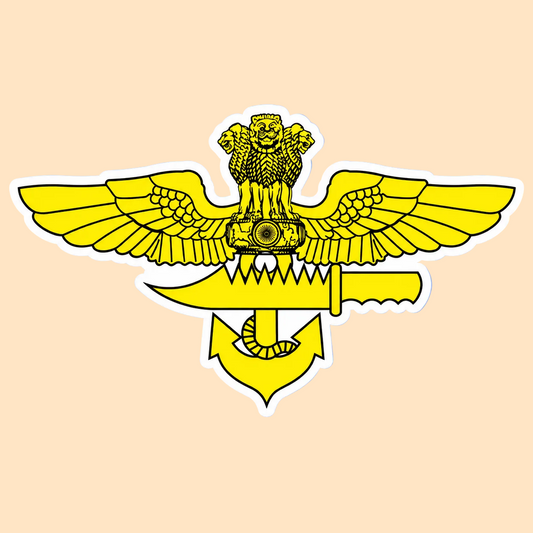 MARCOS Insignia Fridge Magnet | Indian Marine Commandos