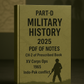 PART-D MILITARY HISTORY 2025 PDF OF NOTES CH-2 OF PRESCRIBED BOOK