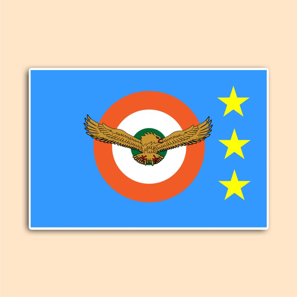 Air Marshal Poster | Indian Air Force Three-Star Rank Wall Art | DeltaTac