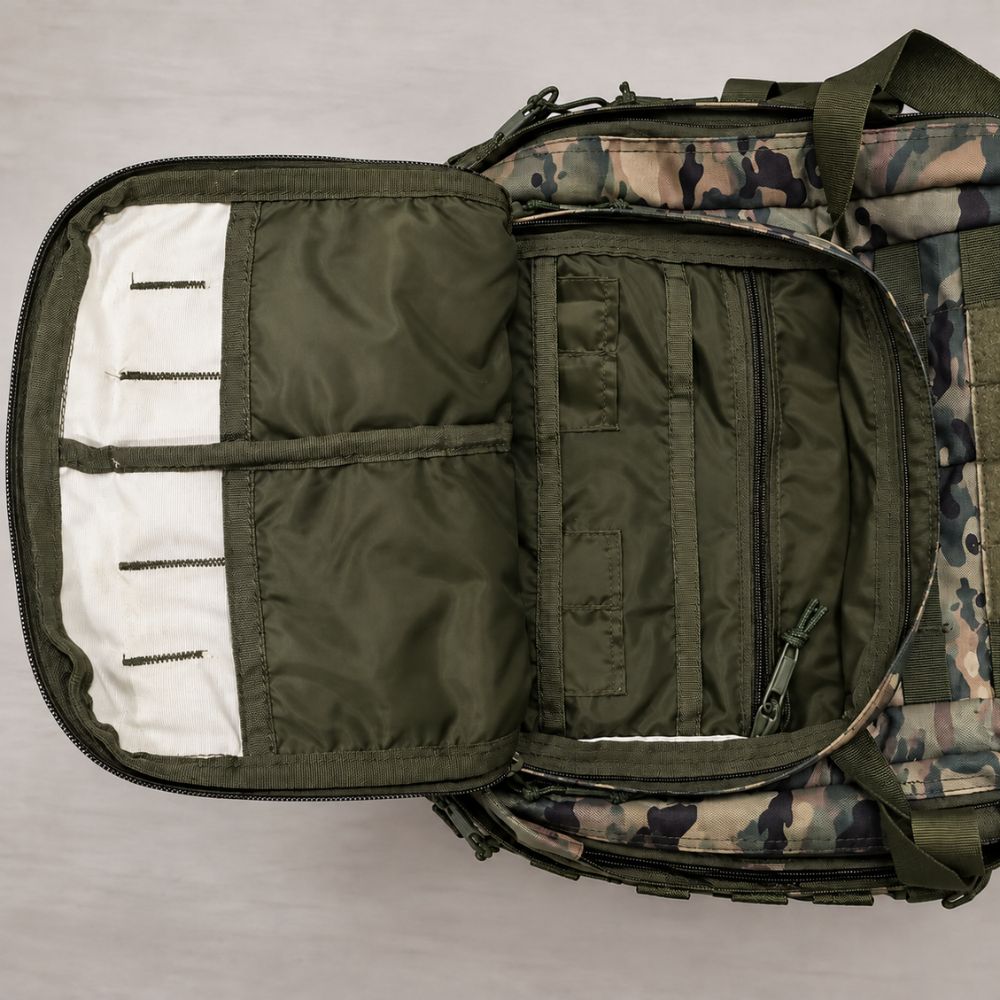 Deltatac Reaper Camo Backpack 25L | Laptop-Ready Storage  | Travel Bag | Everyday Carry