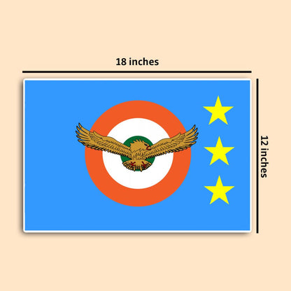 Air Marshal Poster | Indian Air Force Three-Star Rank Wall Art | DeltaTac