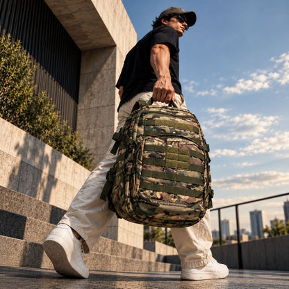 Deltatac Reaper Camo Backpack 25L | Laptop-Ready Storage  | Travel Bag | Everyday Carry