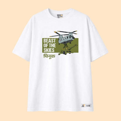 CH-47 Chinook Military Aviation T-Shirt | Tactical Helicopter Graphic T-Shirt | DeltaTac