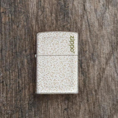 Classic Mercury Glass Zippo Logo Lighter