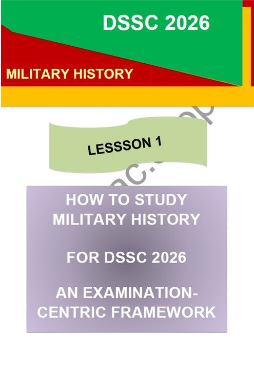 How to Study Military History: An Examination-Centric Framework