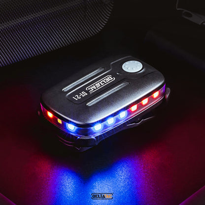 Dt-21 Red & Blue Strobe Light
