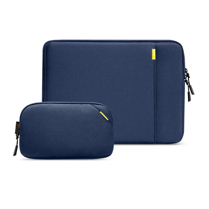 Tomtoc Defender A13 Laptop Sleeve Kit 14 inch - Navy Blue