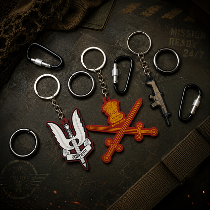 Deltatac Honor Keychain Combo - Indian Army | FN SCAR-H | Balidaan