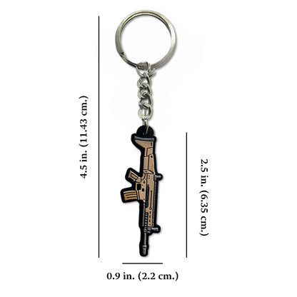 Deltatac Honor Keychain Combo - FN SCAR-H Dimensions