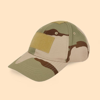 DT Velcro Cap (Desert Camo) - Wear It Solo or Style with a Patch