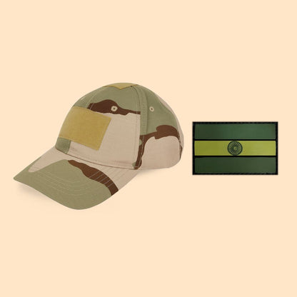 DT Velcro Cap (Desert Camo) - Wear It Solo or Style with a Patch